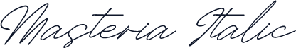 Masteria Italic