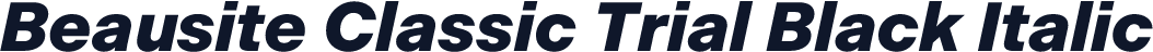 Beausite Classic Trial Black Italic