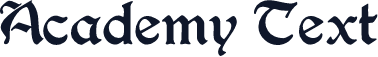 Academy Text