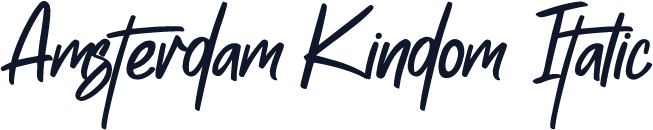 Amsterdam Kindom Italic