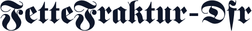 FetteFraktur-Dfr
