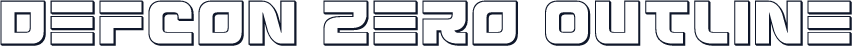 Defcon Zero Outline