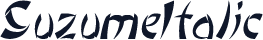 SuzumeItalic