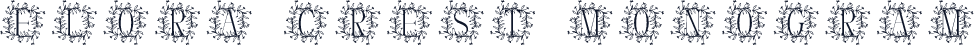 Flora Crest Monogram