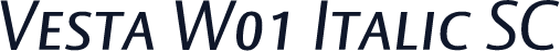 Vesta W01 Italic SC