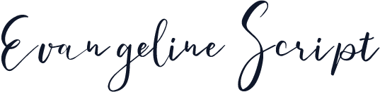 Evangeline Script