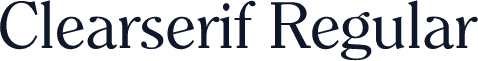 Clearserif Regular