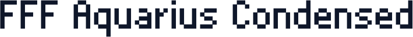 FFF Aquarius Condensed