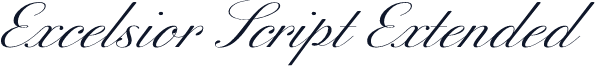 Excelsior Script Extended