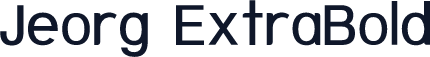 Jeorg ExtraBold