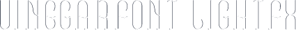 VinegarFont LightFX