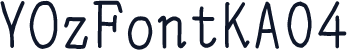 YOzFontKA04
