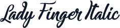 Lady Finger Italic