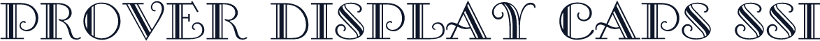 Prover Display Caps SSi