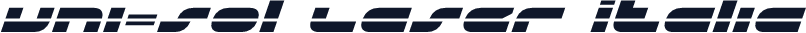 uni-sol Laser Italic