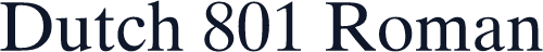 Dutch 801 Roman