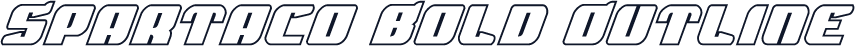 Spartaco Bold Outline