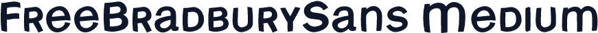 FreeBradburySans Medium