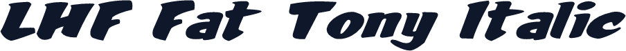 LHF Fat Tony Italic