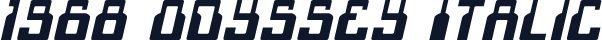 1968 Odyssey Italic