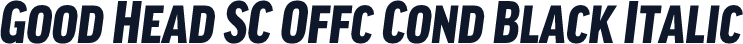 Good Head SC Offc Cond Black Italic