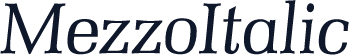 MezzoItalic
