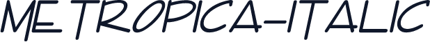 Metropica-Italic