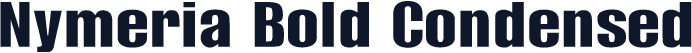 Nymeria Bold Condensed