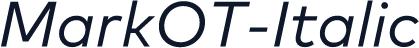 MarkOT-Italic