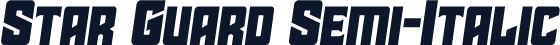 Star Guard Semi-Italic