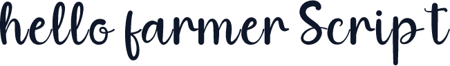 hello farmer Script
