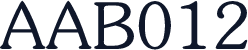 AAB012