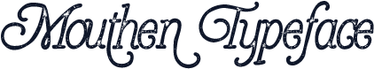 Mouthen Typeface