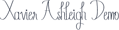 Xavier Ashleigh Demo