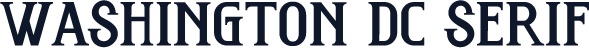 Washington DC Serif
