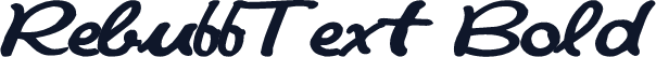 RebuffText Bold