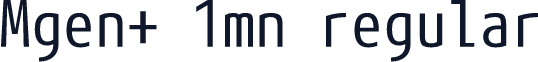 Mgen+ 1mn regular