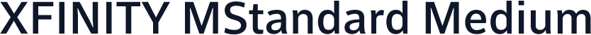XFINITY MStandard Medium