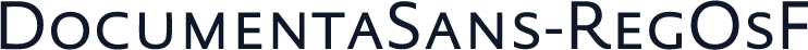 DocumentaSans-RegOsF