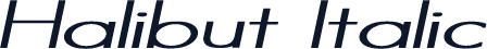 Halibut Italic