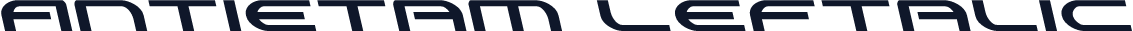 Antietam Leftalic