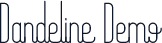 Dandeline Demo