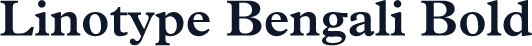 Linotype Bengali Bold