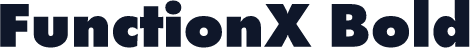 FunctionX Bold