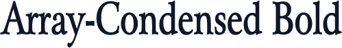 Array-Condensed Bold