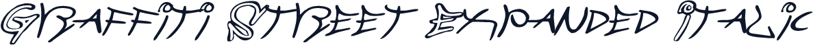 Graffiti Street Expanded Italic