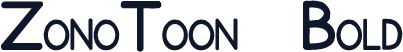 ZonoToon  Bold