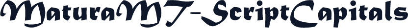 MaturaMT-ScriptCapitals