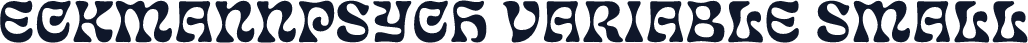Eckmannpsych Variable Small