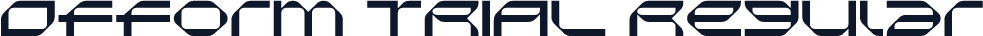 Ofform TRIAL Regular